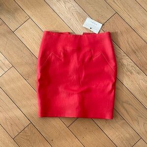 100% genuine leather skirt - Cushnie